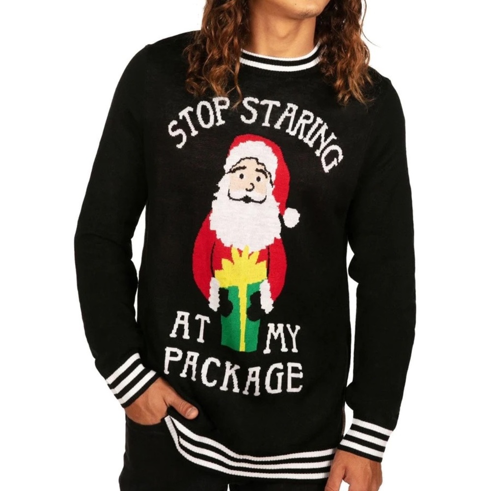 Tipsy Elf long sleeve Christmas sweater - Picture 1 of 5